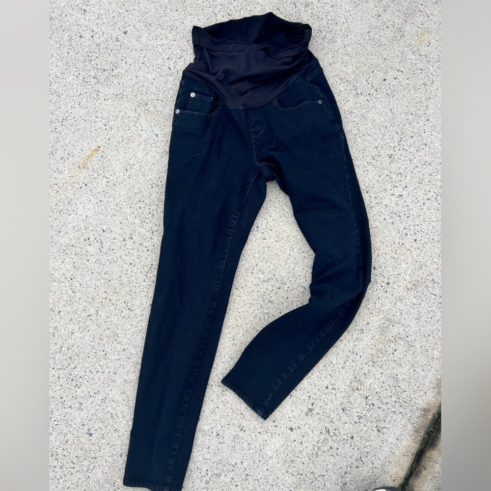 LED Maternity Jeans size 4